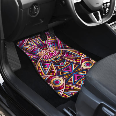 Colorful Tribal Pattern Car Floor Mats