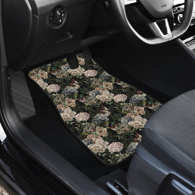 Floral Pattern Car Floor Mats