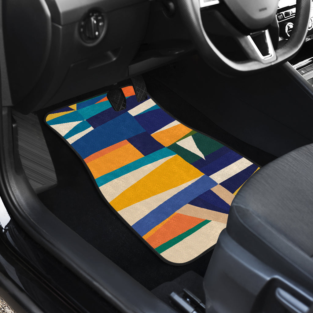 Colorful Abstract Car Floor Mats