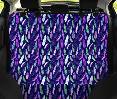 Feathers Car Back Seat Pet Cover