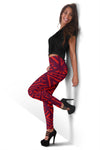 Red Tribal Leggings