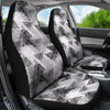 Grey Abstract Triangles Car Seat Covers