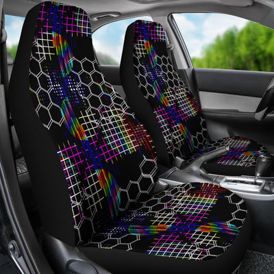 Honeycomb Abstract Car Seat Covers