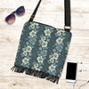 Floral Tribal Polynesian Crossbody Bag