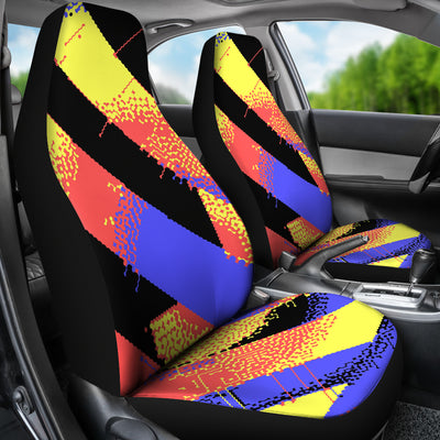 Colorful Abstract  Car Seat Covers