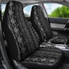 Grey Boho Aztec Car Seat Covers