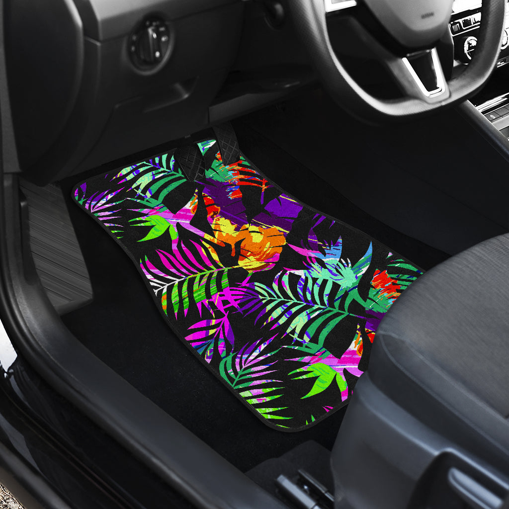Colorful Plants Car Floor Mats