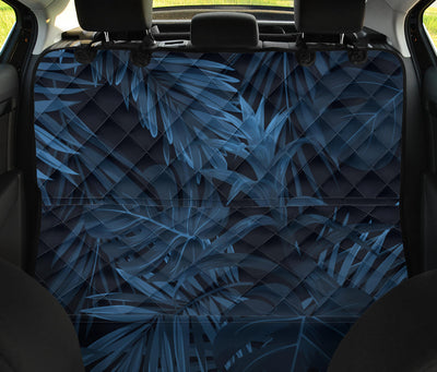 Dark Leaves Car Back Seat Pet Cover