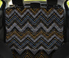 Ethnic Zig Zag Car Back Seat Pet Cover