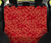 Red Dragon Car Back Seat Pet Cover