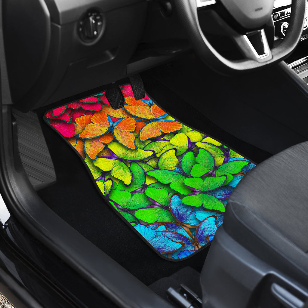 Colorful Butterflies Car Floor Mats