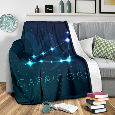 Capricorn Zodiac Blanket