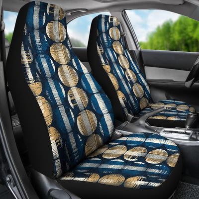 Abstract Circle Stripes Car Seat Covers