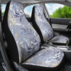 Abstract Floral 1 Car Seat Covers