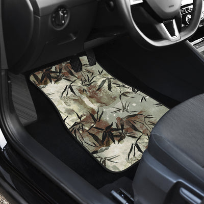 Abstract Leaves Car Floor Mats