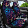 Colorful Spiritual Symbols Car Seat Covers