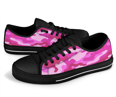 Pink Camouflage Shoes