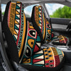 Brown Tribal Mandala Car Seat Covers