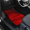 Red Feathers Car Floor Mats