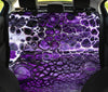 Purple Abstract Car Back Seat Pet Cover