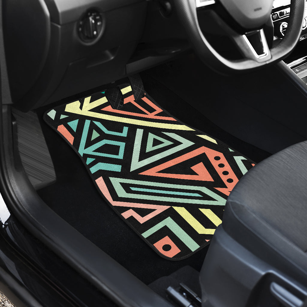 Colorful Tribal Car Floor Mats