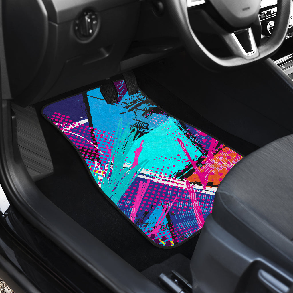 Colorful Abstract Car Floor Mats