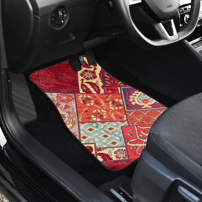 Oriental Patchwork Car Floor Mats