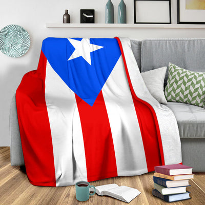 Puerto Rican Flag Blanket