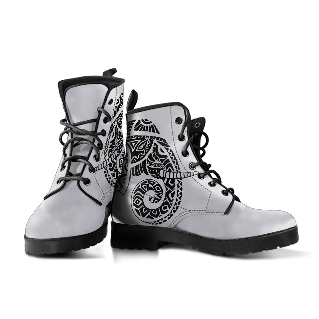 Elephant Tribal Maori Boots