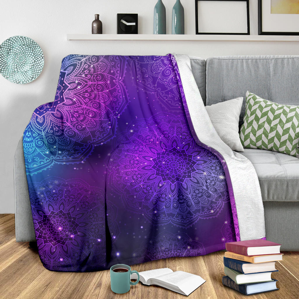 Purple Mandalas Blanket