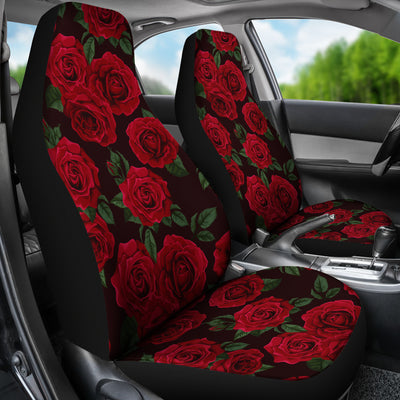 Red Roses Car Seat Covers