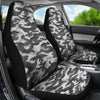 Grey Camouflage Car Seat Covers