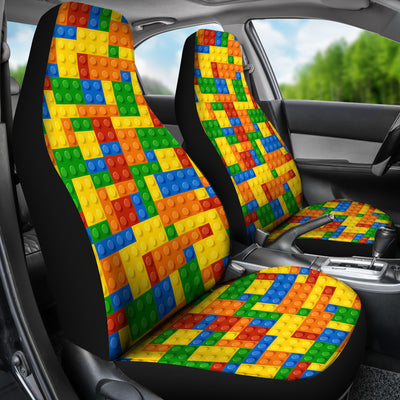 Colorful Lego Car Seat Covers