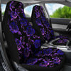 Purple Flowers Car Seat Covers