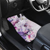 Blue Floral (3) Car Floor Mats