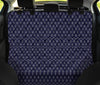 Classy Pattern Car Back Seat Pet Cover