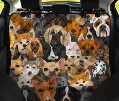 Dogs Car Back Seat Pet Cover