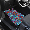 Colorful Leopard Print Car Floor Mats