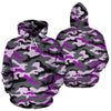 Purple Camouflage Hoodie