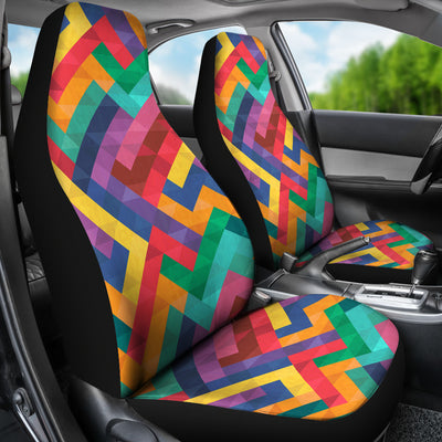 Colorful Abstract Car Seat Covers