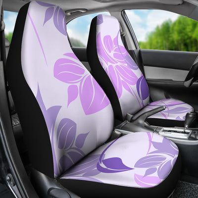Purple Floral Car Seat Covers
