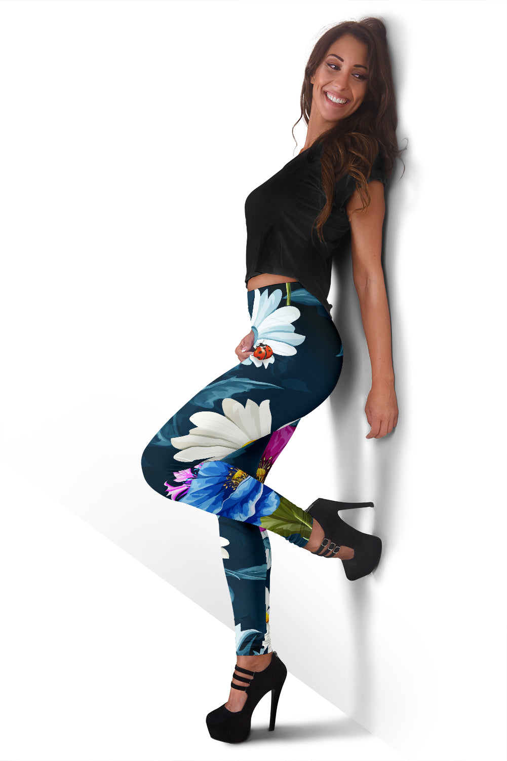 Colorful Flowers Leggings
