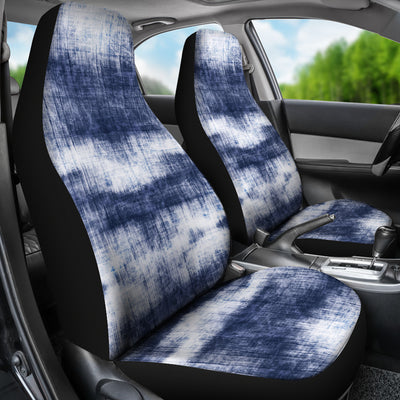 Blue Denim Print Car Seat Covers