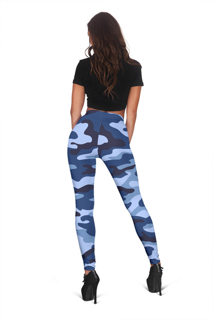 Blue camouflage Leggings