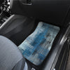 Blue Abstract (3) Car Floor Mats