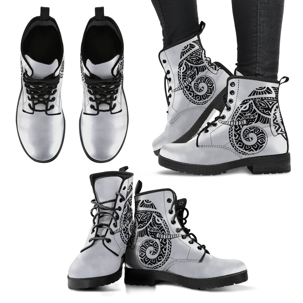Elephant Tribal Maori Boots