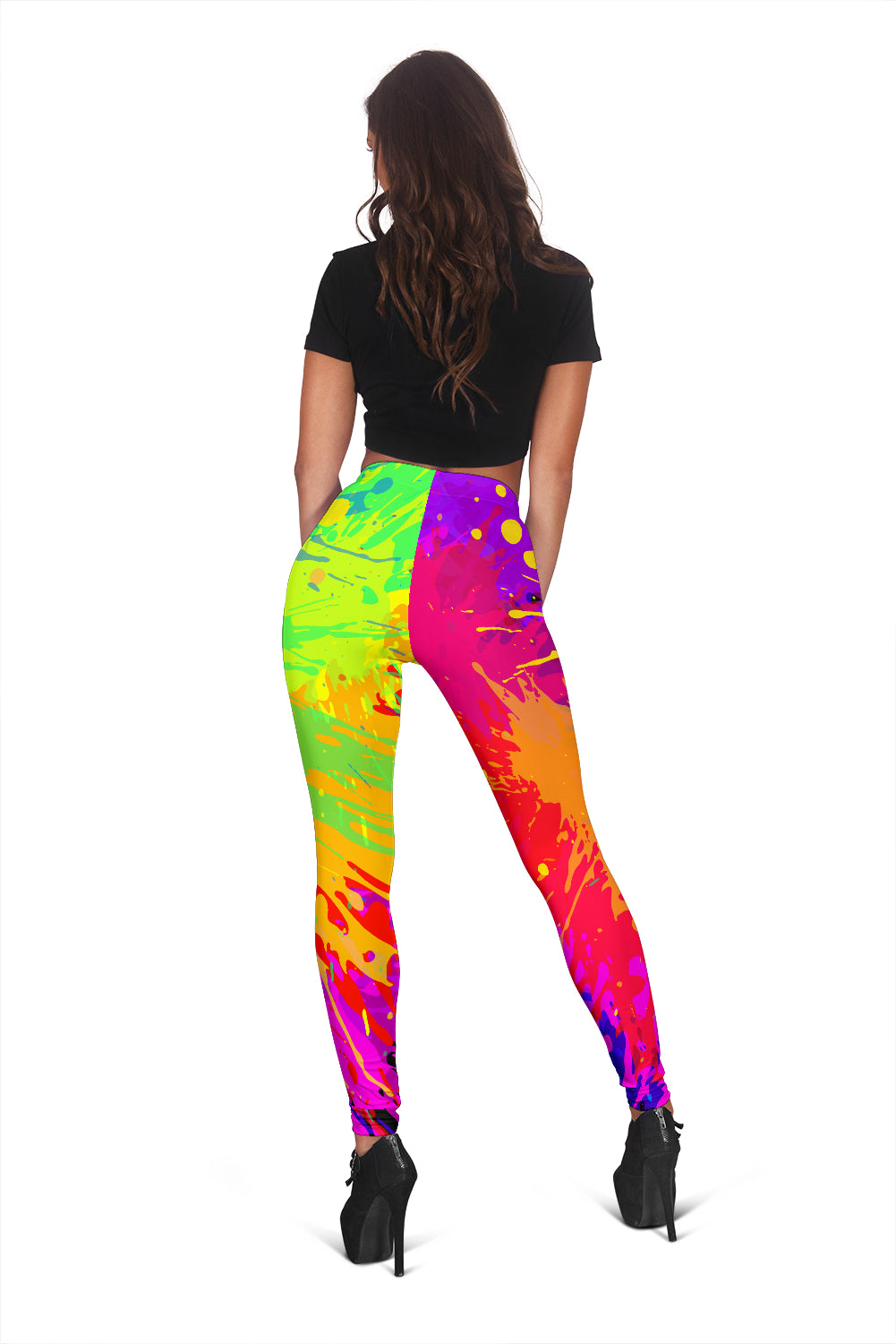 Colorful Paint Leggings