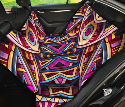 Colorful Tribal Pattern Car Back Seat Pet Cover