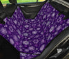 Purple Mandalas Car Back Seat Pet Cover
