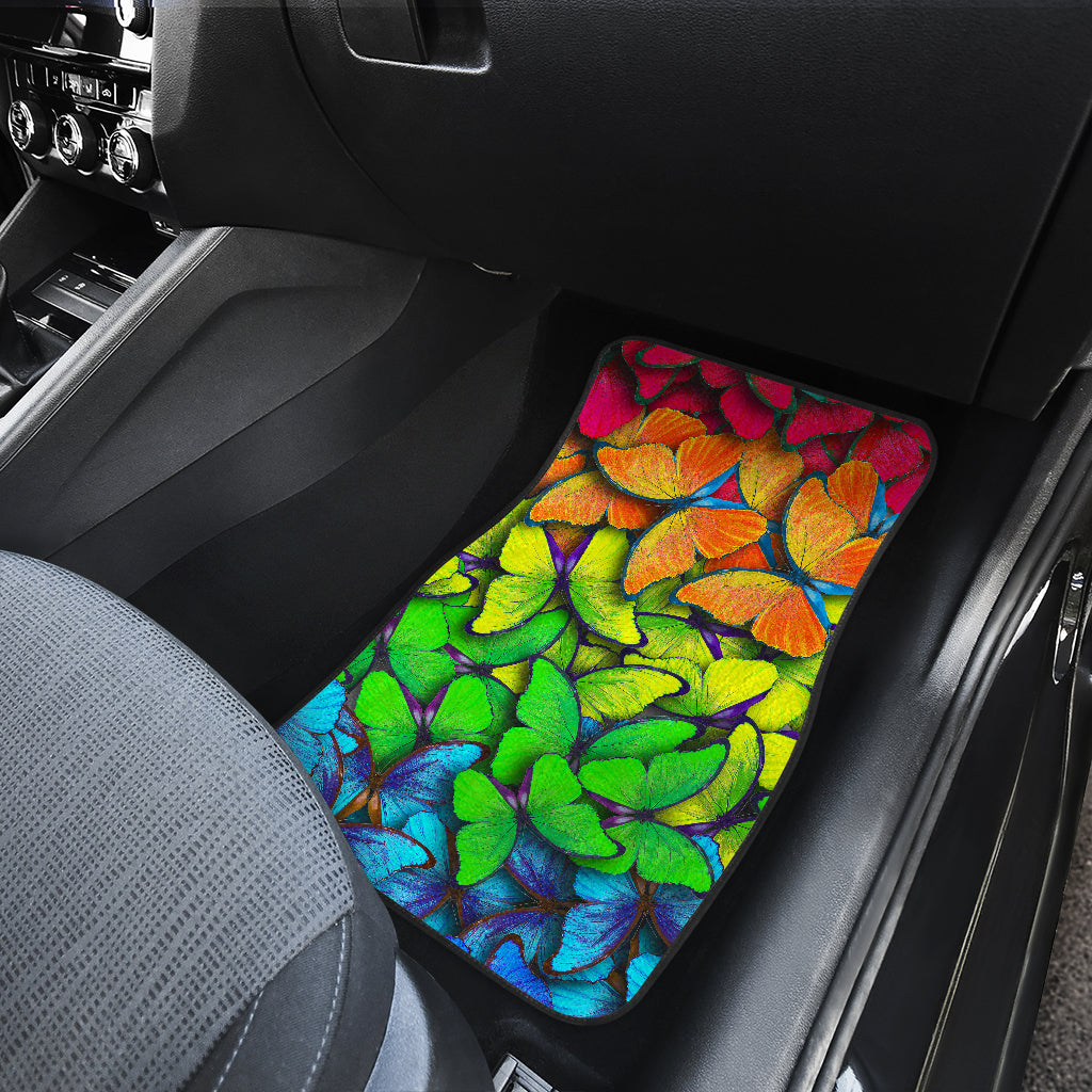 Colorful Butterflies Car Floor Mats